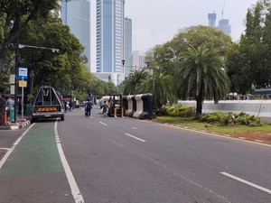 Bakal Ada Demo di Depan Kantor KPU RI, Jalan Imam Bonjol Ditutup