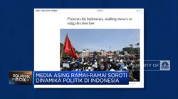 Video: Media Asing Ramai-Ramai Soroti Aksi Penolakan Revisi UU Pilkada