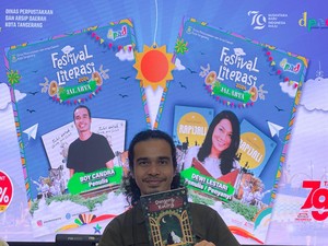 Boy Candra Rilis Buku Terbaru tentang Dongeng Kucing