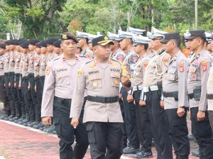 Amankan Pilkada, Polres PPU Apel Gelar Pasukan Operasi Mantap Praja 2024