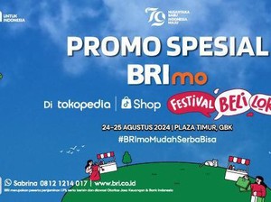 BRI Tebar Promo di Beli Lokal Tokopedia & ShopTokopedia, Yuk Belanja!