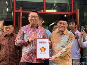 Ridwan Kamil-Suswono Daftar Cagub-Cawagub Jakarta 28 Agustus