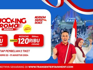 Shock! Tiket Trans Studio Bandung Diskon Gede-gedean Saat Akhir Bulan