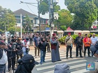 Jalan Imam Bonjol Dekat KPU di Jakarta Ditutup, Cari Jalan Lain!