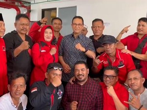 Anies Baswedan Sambangi di DPD PDIP Jakarta, Bahas Apa?