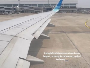 Kunto Aji Panik Saat Pesawat Garuda yang Dinaiki Bocor Bahan Bakar