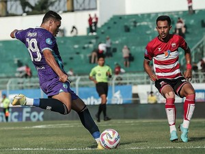 Hasil Liga 1: Madura United Vs Persita, Laskar Sapeh Kerrab Takluk 1-0