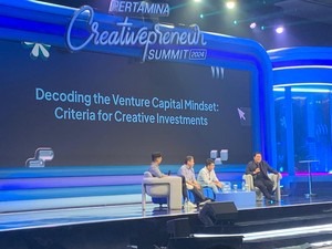 Erick Thohir Bagi Tips ke Pelaku Industri di Pertamina Creativepreneur Summit