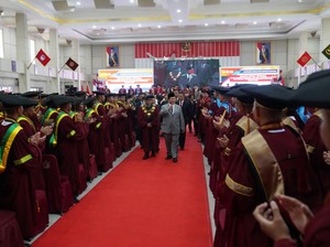 Prabowo Cerita Pernah Diejek gegara Bikin Politeknik di Atambua NTT