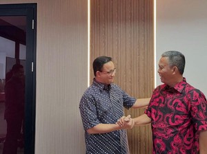 Prasetyo Edi Salami dan Peluk Anies di PDIP DKI: Selamat Datang