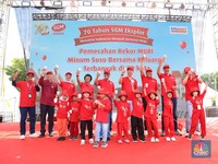 Rayakan 70 Tahun SGM Eksplor, Sarihusada Pecahkan Rekor MURI Ini