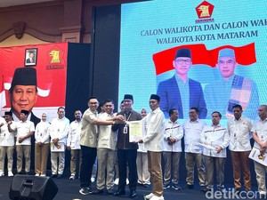 Prabowo Usung Petahana Kader Golkar di Pilwalkot Mataram 2024