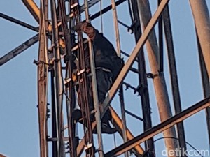 Maling Kabel Tepergok Panjat Tower BTS di Bantul Terungkap Mantan Teknisi