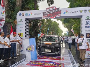 Puluhan Peserta Ramaikan Pertamina Merah Putih Wisata Rally 2024 di Bali