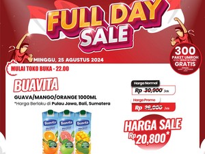 Beli Minuman Buah Segar di Transmart Full Day Sale, Dapat Diskon Gede Banget!