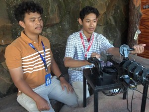Ngalam Mbois : Keren, Mahasiswa UMM Bikin Alat Pencari Korban Gempa