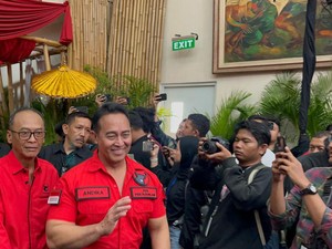 Andika Perkasa Hadiri Pengumuman Calon Kepala Daerah PDIP