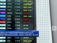 Video: Bandara Tel Aviv Ditutup Akibat Serangan Hizbullah Ke Israel