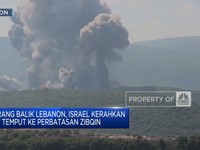 Video: Israel Kerahkan Jet Temput ke Perbatasan Zibqin Lebanon