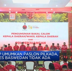 Video: PDIP Umumkan Paslon Pilkada, Nama Anies Baswedan Kok Tak Ada?
