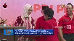 Diusung PDIP, Megawati Ingatkan Airin Rachmi Pakai Baju Merah Hitam
