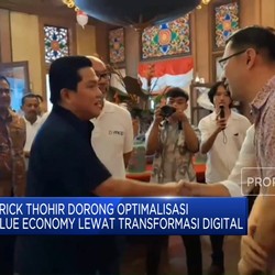 Erick Thohir Dorong Blue Economy Lewat Transformasi Digital
