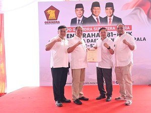 Tak Usung Bupati Petahana, Gerindra Pilih Antonius-Komando di Pilkada Karo
