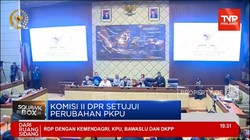 Video: Komisi II DPR Setujui Perubahan PKPU di Pilkada 2024