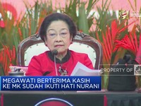 Megawati Terima Kasih ke MK, Sudah Ikuti Hati Nurani