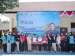 Relawan Bakti BUMN Batch VI Lakukan Pengabdian di Surakarta