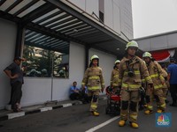 Penampakan Kondisi RSPP Usai Kebakaran Siang Tadi