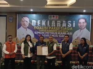 Didukung Tiga Partai, Paket Siaga Deklarasi Maju di Pilgub NTT