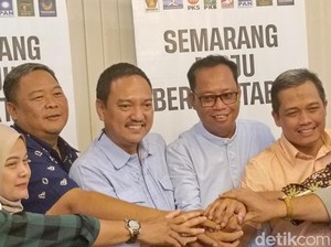 Yoyok Sukawi-Joko Santoso Resmi Bergandengan di Pilkada Kota Semarang