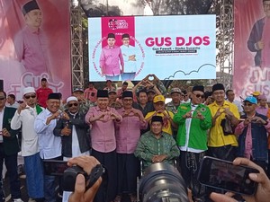 20 Ribu Orang Deklarasi Dukung Gus Fawait-Djoko di Pilbup Jember