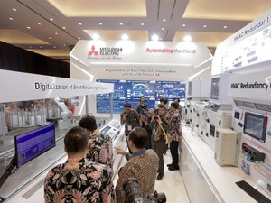 Mitsubishi Electric Pamer Otomasi Pabrik di Indonesia 4.0 Conference-Expo