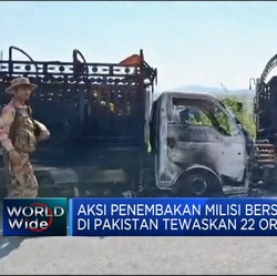 Video: Aksi Penembakan Milisi Bersenjata di Pakistan Tewaskan 22 Orang