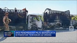 Video: Aksi Penembakan Milisi Bersenjata di Pakistan Tewaskan 22 Orang