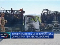 Video: Aksi Penembakan Milisi Bersenjata di Pakistan Tewaskan 22 Orang