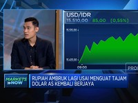 Video: Anjlok Lagi! Rupiah Balik ke Posisi Rp15.500 per Dolar AS