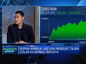 Video: Anjlok Lagi! Rupiah Balik ke Posisi Rp15.500 per Dolar AS