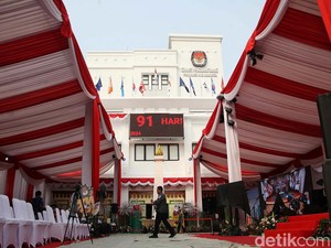 1.321 Personel Amankan Pengundian Nomor Urut Paslon Pilgub Jakarta Hari Ini