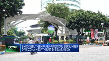 BMKG Sebut Gempa Gunungkidul Dari Zona Megathrust di Selatan DIY