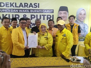 7 Parpol Dukung Syakur-Putri di Pilbup Garut 2024
