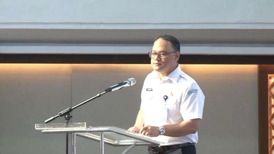 Deputi Bidang Klimatologi BMKG Ardhasena Sopaheluwakan dalam Ekspose Nasional Perubahan Iklim di Medan Sumatera Utara (26/8) dengan tema 