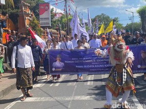 Gus Par-Pandu Jadi Paslon Pertama Daftar Pilbup Karangasem