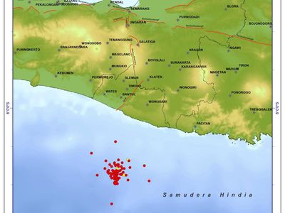 Gempa M 4,3 Guncang Gunung Kidul Yogyakarta