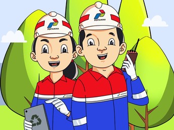 Jurus Pertamina Sulap Sampah Warga Manggar Jadi Bahan Bakar