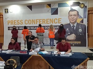 Tarif Wow PSK Rusia dan Uganda yang Ditangkap Imigrasi Denpasar
