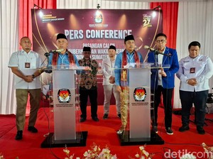 Mahyeldi-Vasco Resmi Daftar ke KPU, Bawa Tagline Gerak Cepat untuk Sumbar