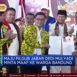 Maju Pilgub Jabar, Dedi Mulyadi Minta Maaf ke Warga Bandung